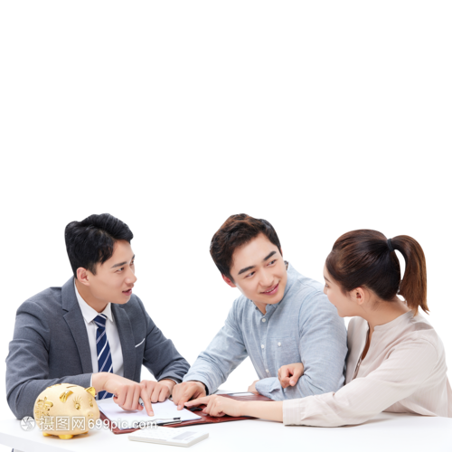 青年夫婦投資理財咨詢理財師