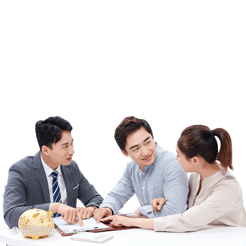 青年夫婦投資理財(cái)咨詢理財(cái)師